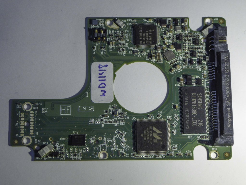 Western Digital WD10JPVT-22A1YTO 2060-771823-000 REV A  PCB for Sale