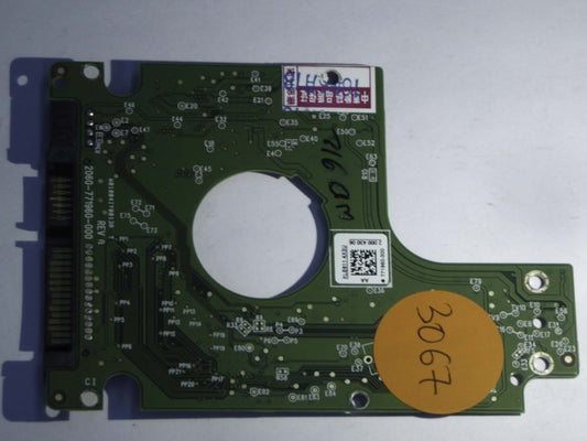 Western Digital WD10JPVX-00JC3T0 2060-771960-000 REV A  PCB for Sale