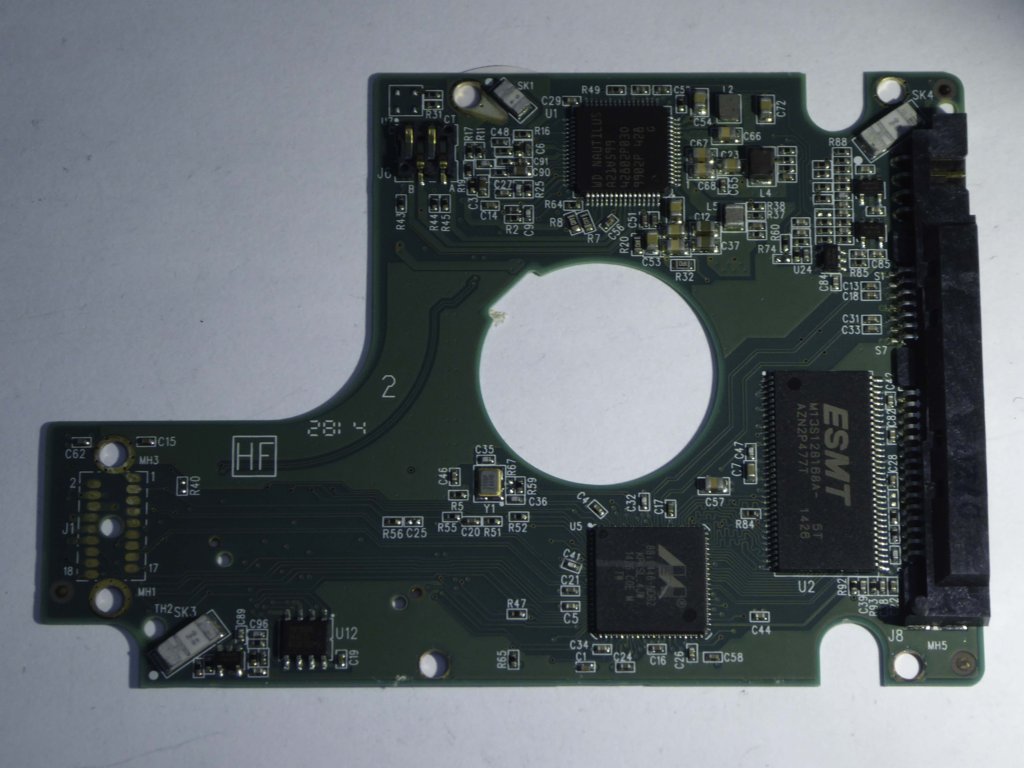 Western Digital WD10JPVX-08JC3T6 2060-771960-000 REV A  PCB for Sale