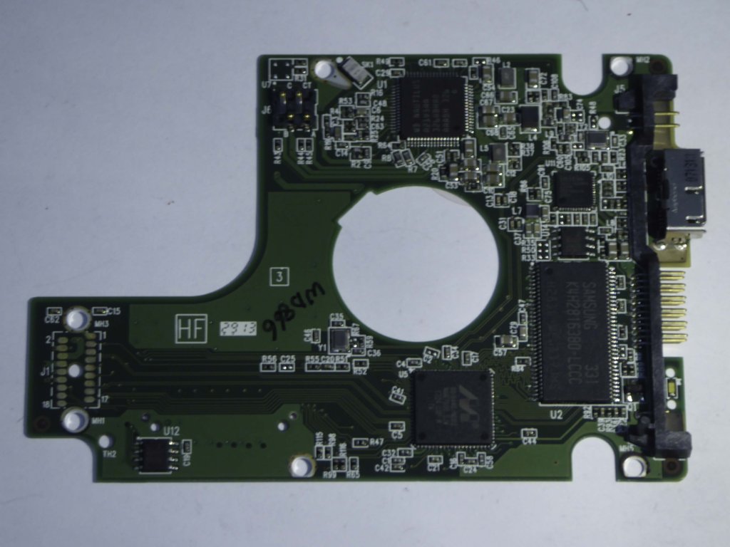 Western Digital WD10JPVX-22JC3T0 2060-771961-001 REV A  PCB for Sale