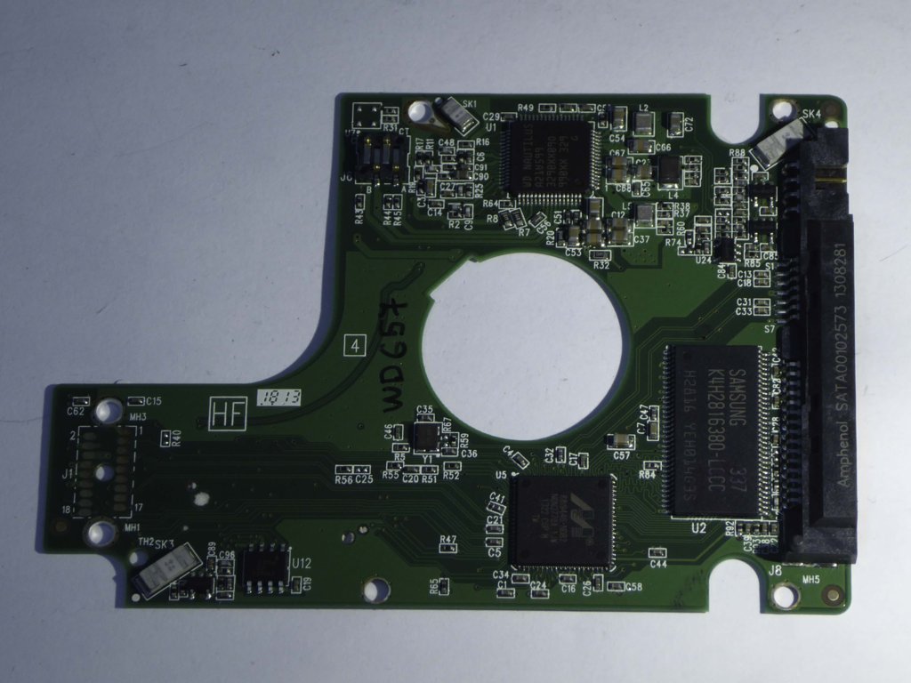 Western Digital WD10JPVX-80JC3T0 2060-771960-000 REV P2  PCB for Sale