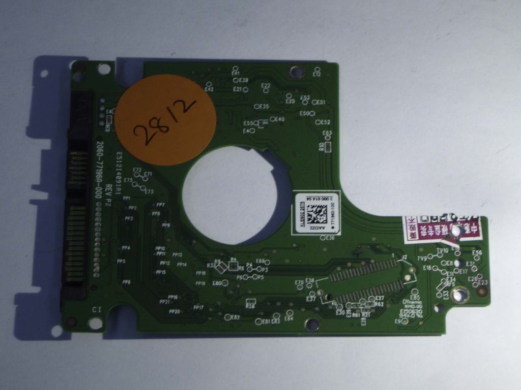 Western Digital WD10JPVX-80JC3T0 2060-771960-000 REV P2  PCB for Sale