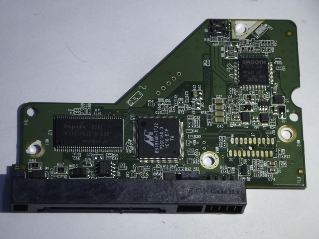 Western Digital WD10REAS-00MVWB0 2060-771698-002 REV P1  PCB for Sale