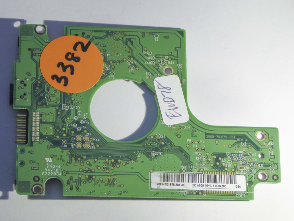 Western Digital WD10TMVV-11BG7S0 2060-701675-004 REV A  PCB for Sale