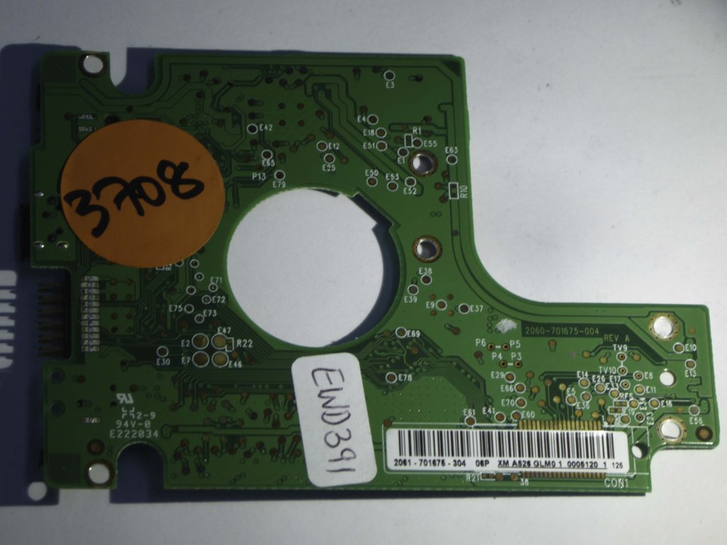 Western Digital WD10TMVV-11BG7S0 2060-701675-004 REV A  PCB for Sale