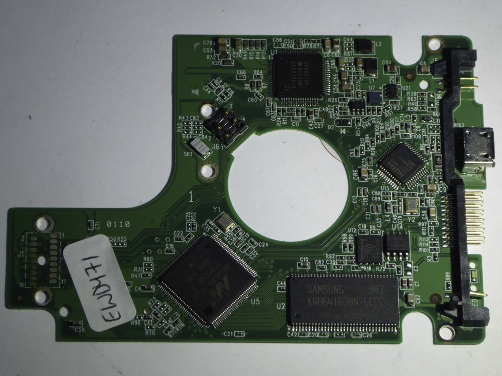 Western Digital WD10TMVV-11BG7S0 2060-701675-004 REV P1  PCB for Sale