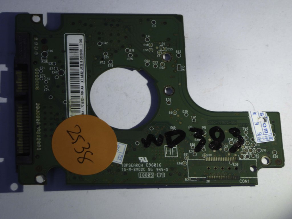 Western Digital WD10TMVV-11TK7S1 2060-771672-004 REV A  PCB for Sale