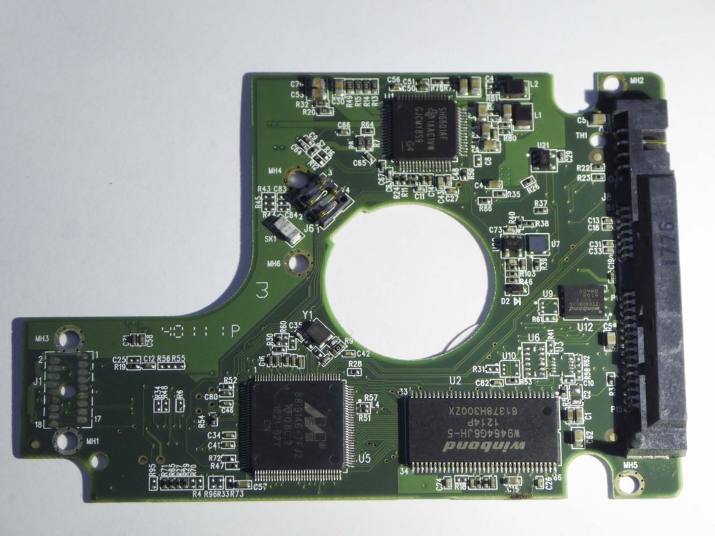 Western Digital WD10TMVV-11TK7S1 2060-771692-005 REV A  PCB for Sale