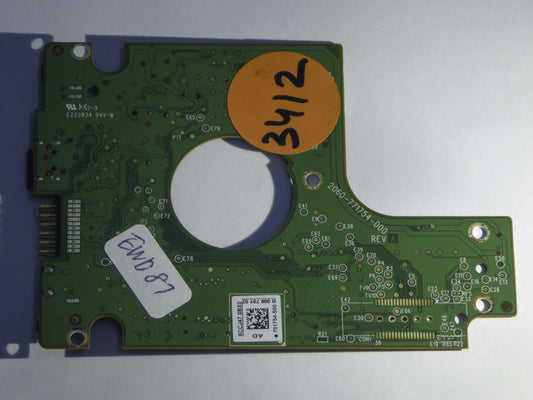 Western Digital WD10TMVV-11TK7S1 2060-771754-000 REV A  PCB for Sale