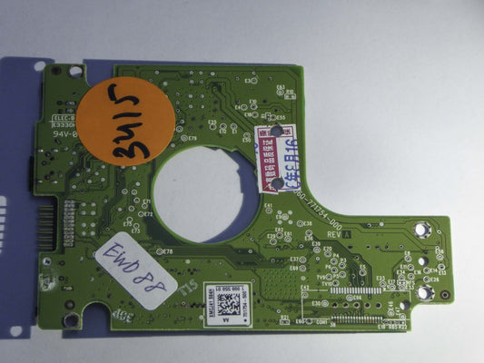 Western Digital WD10TMVV-11TK7S1 2060-771754-000 REV A  PCB for Sale