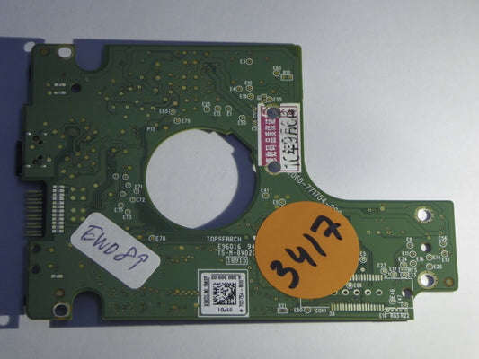 Western Digital WD10TMVV-11TK7S1 2060-771754-000 REV A  PCB for Sale