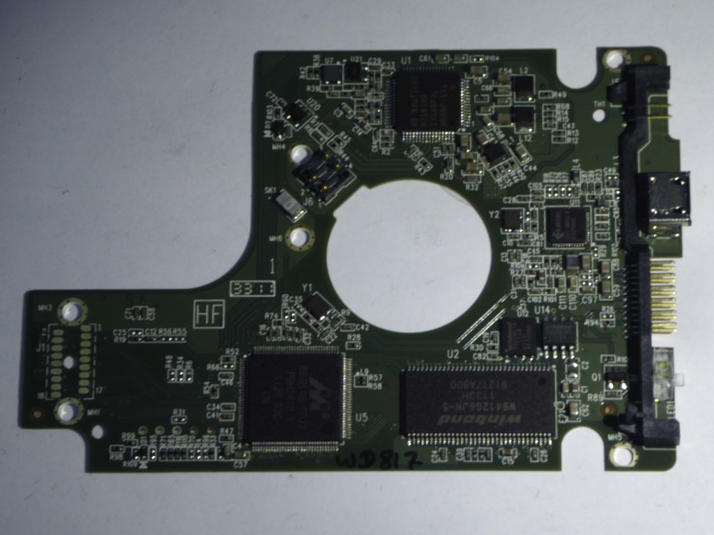 Western Digital WD10TMVV-11TK7S2 2060-771817-001 REV A  PCB for Sale