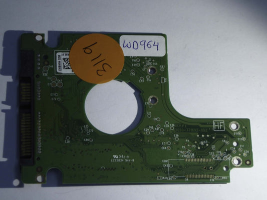 Western Digital WD10TMVW-11ZSMS1 2060-771692-002 REV P1  PCB for Sale