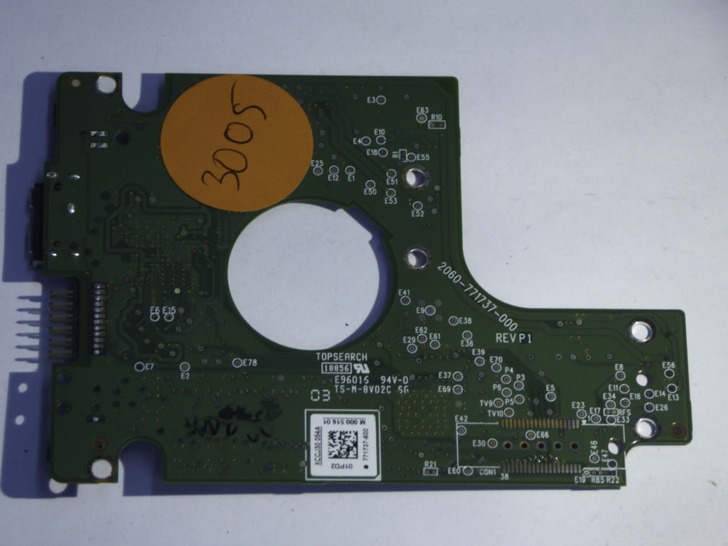 Western Digital WD10TMVW-11ZSMS1 2060-771737-000 REV P1  PCB for Sale