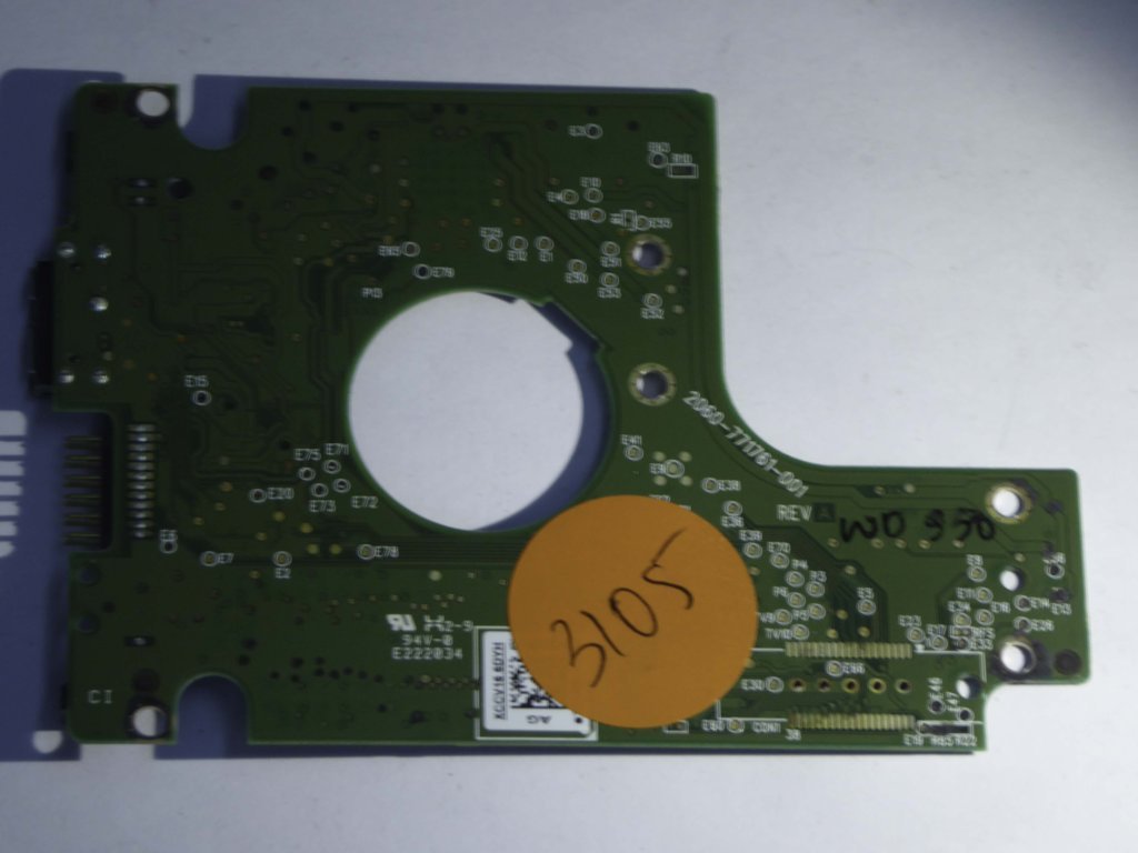 Western Digital WD10TMVW-11ZSMS4 2060-771761-001 REV A  PCB for Sale