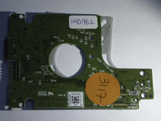 Western Digital WD10TMVW-11ZSMS4 2060-771761-001 REV A  PCB for Sale