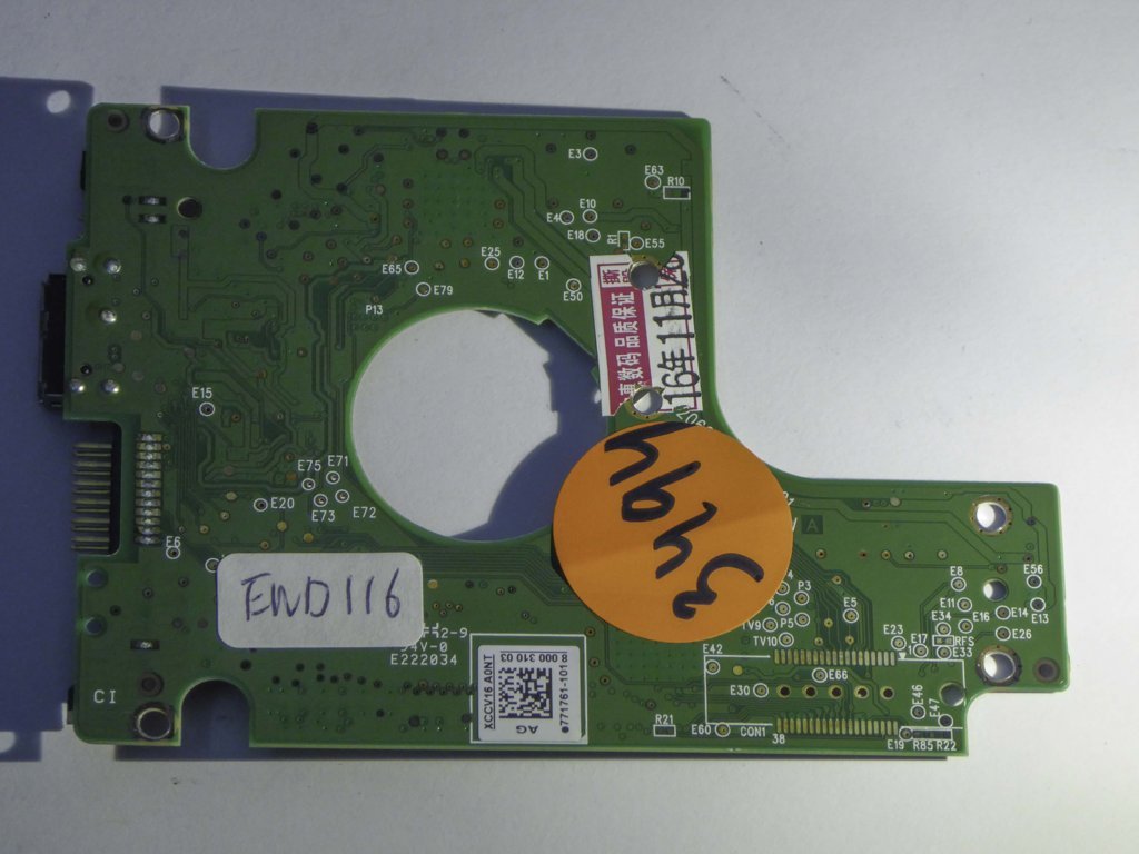 Western Digital WD10TMVW-11ZSMS4 2060-771761-001 REV A  PCB for Sale