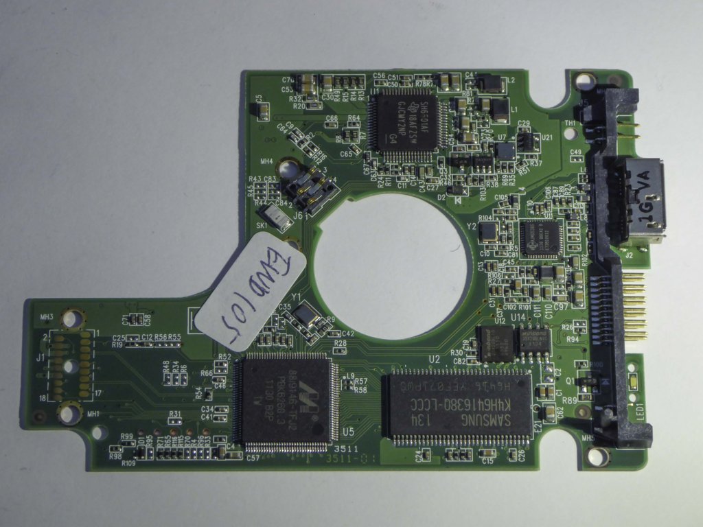Western Digital WD10TMVW-11ZSMS4 2060-771761-001 REV P1  PCB for Sale