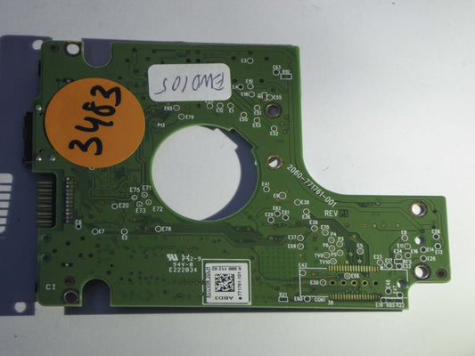 Western Digital WD10TMVW-11ZSMS4 2060-771761-001 REV P1  PCB for Sale