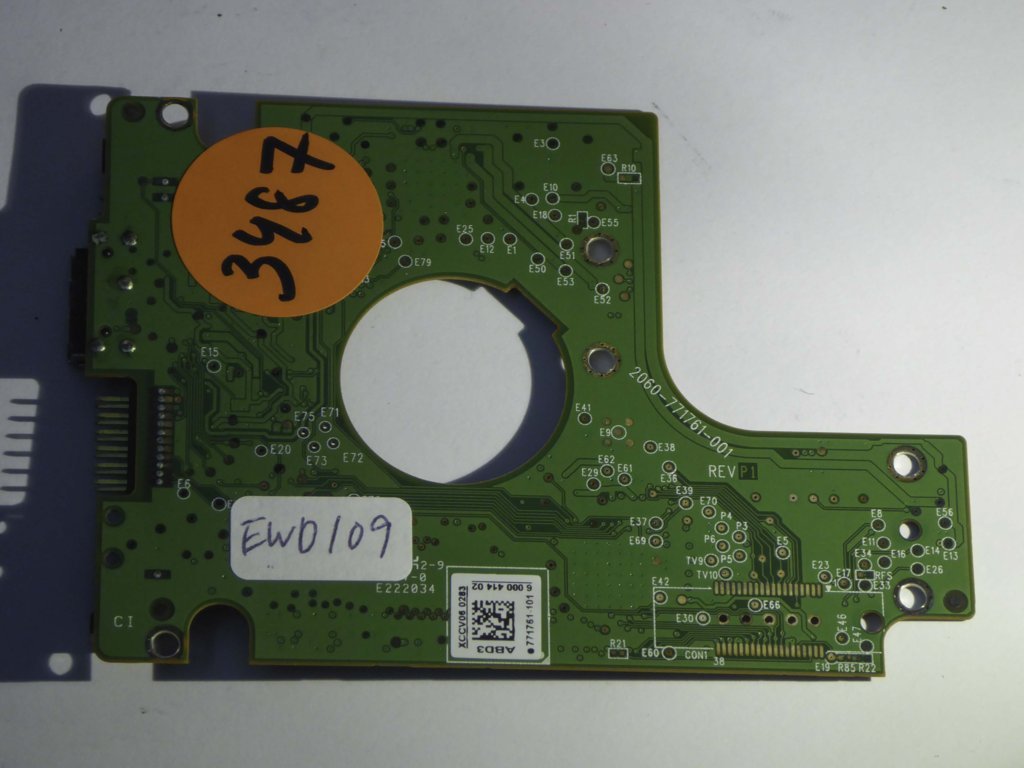 Western Digital WD10TMVW-11ZSMS4 2060-771761-001 REV P1  PCB for Sale
