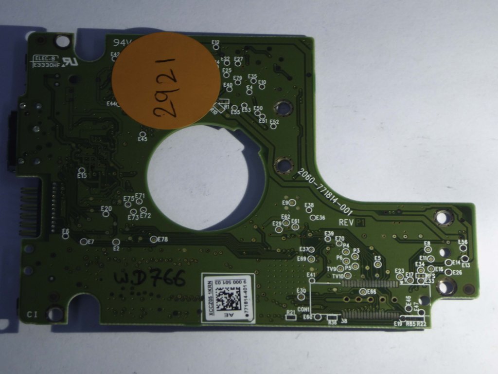 Western Digital WD10TMVW-11ZSMS5 2060-771814-001 REV P1  PCB for Sale