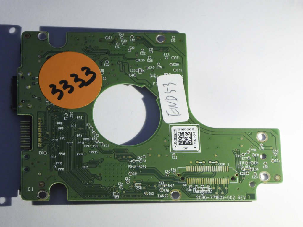 Western Digital WD10TMVW-11ZSMS5 2060-771814-001 REV P1  PCB for Sale