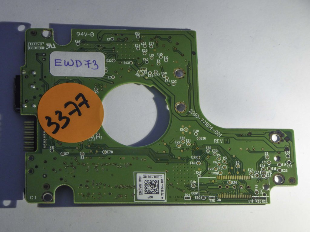 Western Digital WD10TMVW-11ZSMS5 2060-771814-001 REV P1  PCB for Sale