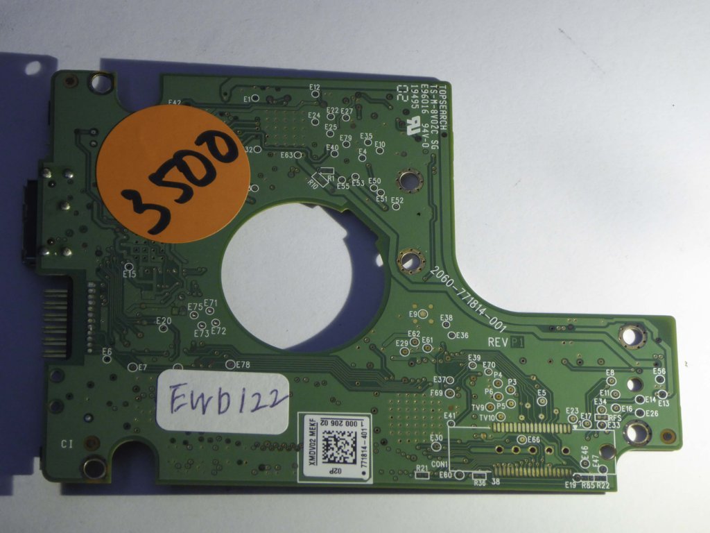Western Digital WD10TMVW-11ZSMS5 2060-771814-001 REV P1  PCB for Sale