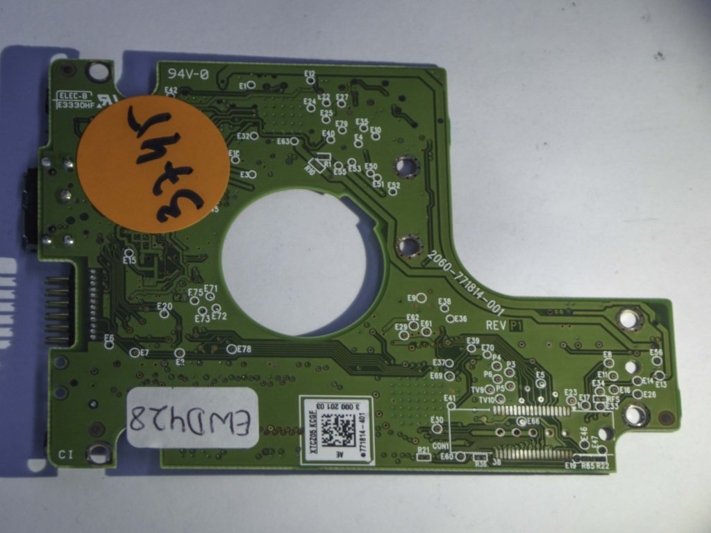 Western Digital WD10TMVW-11ZSMS5 2060-771814-001 REV P1  PCB for Sale