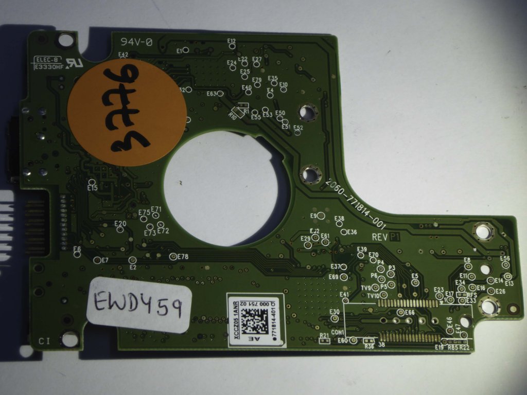 Western Digital WD10TMVW-11ZSMS5 2060-771814-001 REV P1  PCB for Sale