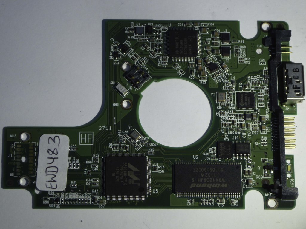 Western Digital WD10TMVW-11ZSMS5 2060-771814-001 REV P1  PCB for Sale