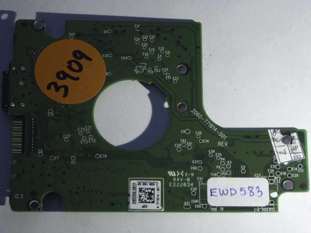 Western Digital WD10TMVW-11ZSMS5 2060-771814-001 REV P1  PCB for Sale