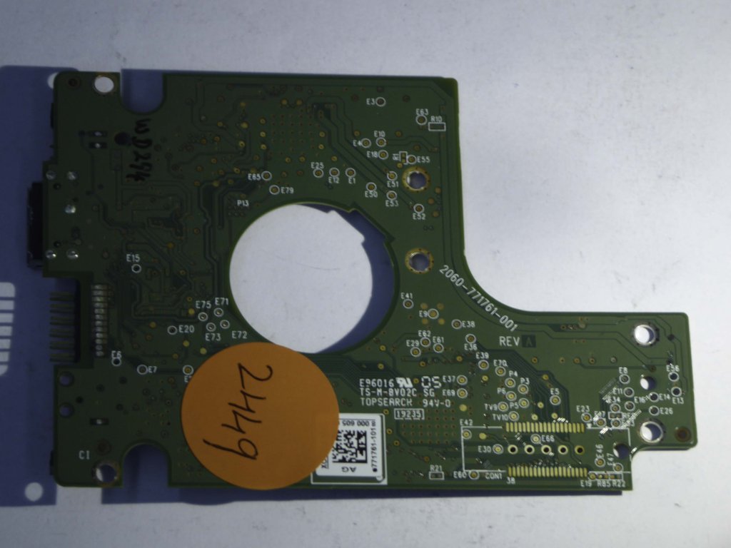 Western Digital WD10TMVW 2060-771761-001 REV A  PCB for Sale