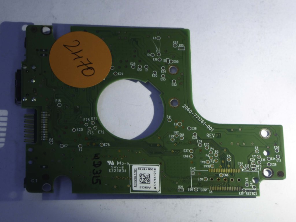 Western Digital WD10TMVW 2060-771761-001 REV P1  PCB for Sale