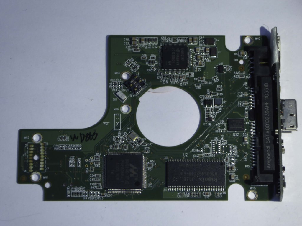 Western Digital WD10TPVT-00U4RT1 2060-771692-005 REV A  PCB for Sale
