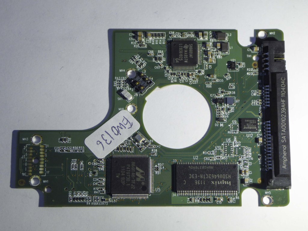 Western Digital WD10TPVT-00U4RT1 2060-771692-005 REV A  PCB for Sale