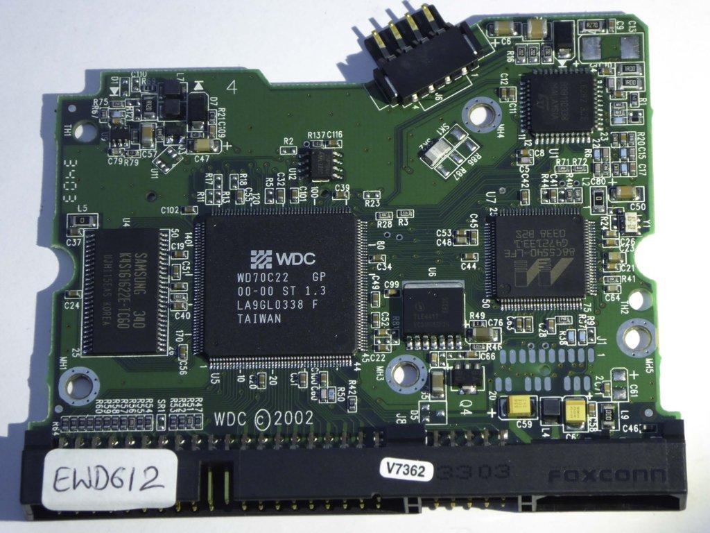 Western Digital WD1200AB-00DYA0 2060-001173-004 REV A  PCB for Sale