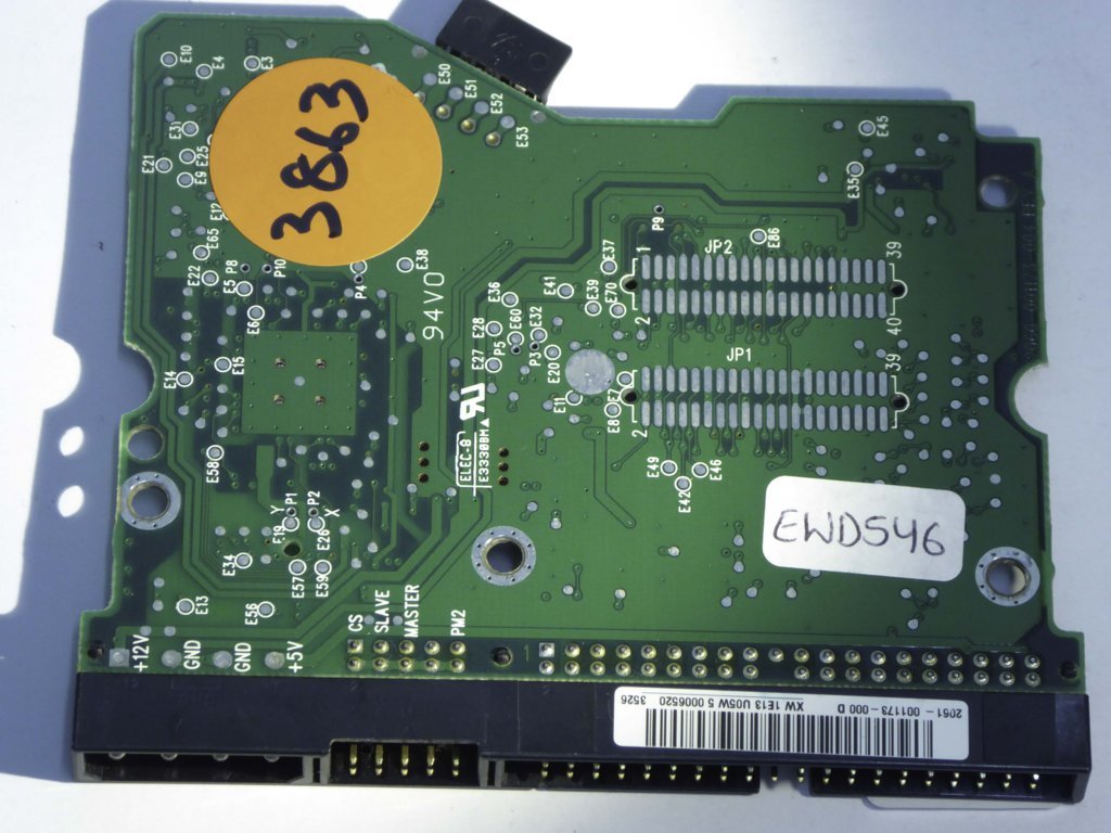 Western Digital WD1200AB-22DYA0 2060-001173-004 REV A  PCB for Sale