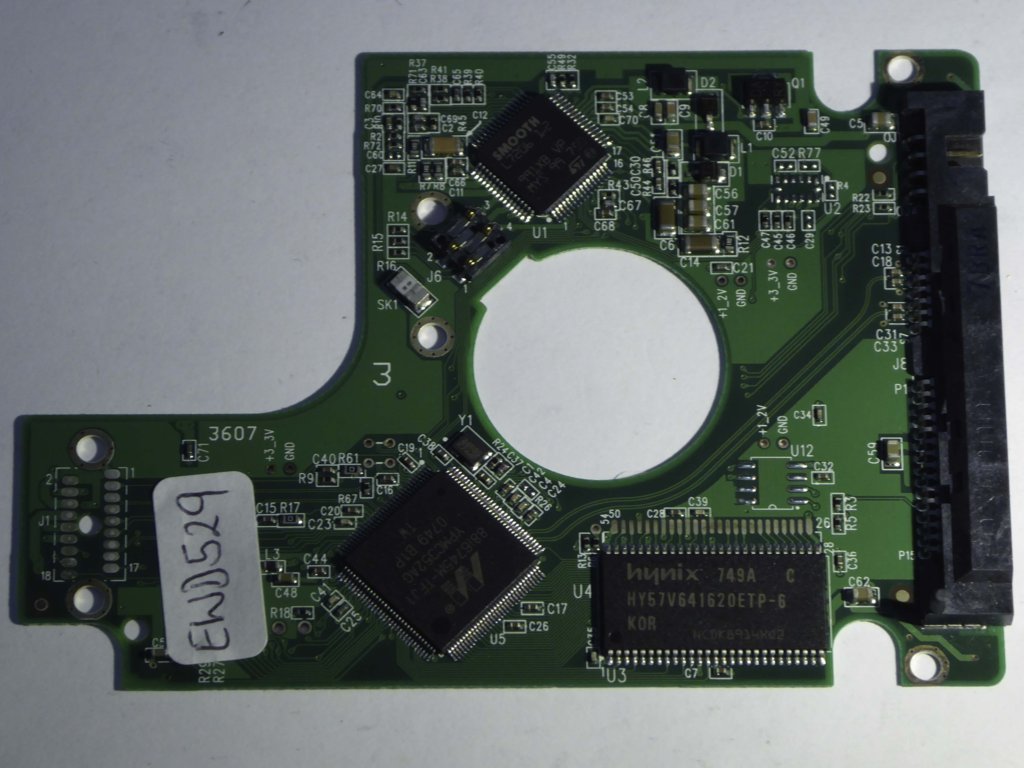 Western Digital WD1200BEVS-22UST0 2060-701499-000 REV A  PCB for Sale