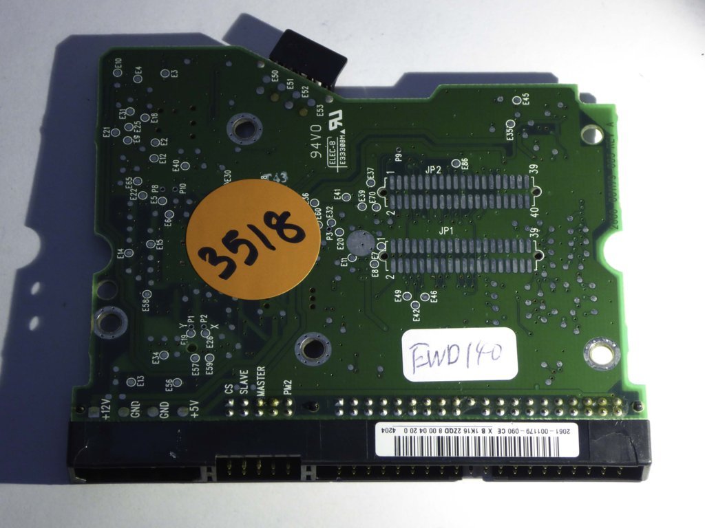 Western Digital WD1200JB-00FUA0 2060-001179-003 REV A  PCB for Sale