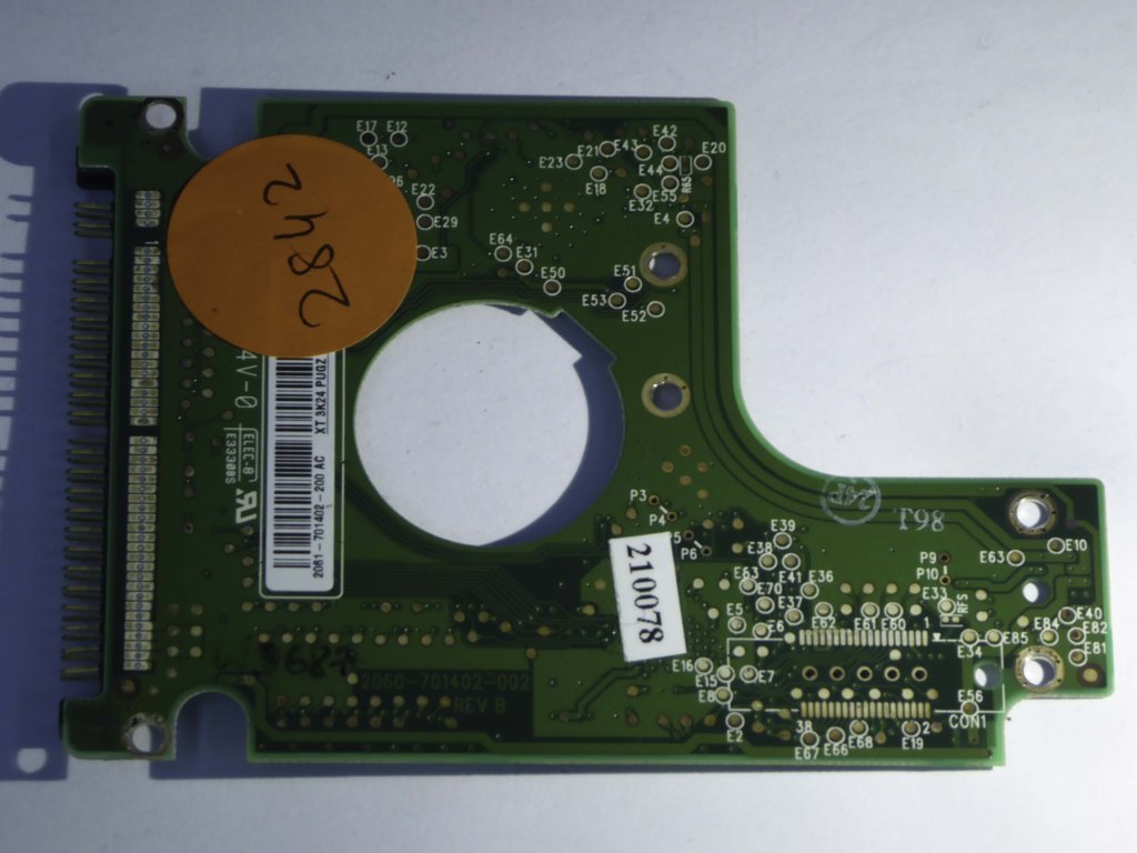 Western Digital WD1200VE-00KWT0 2060-701402-002 REV B  PCB for Sale