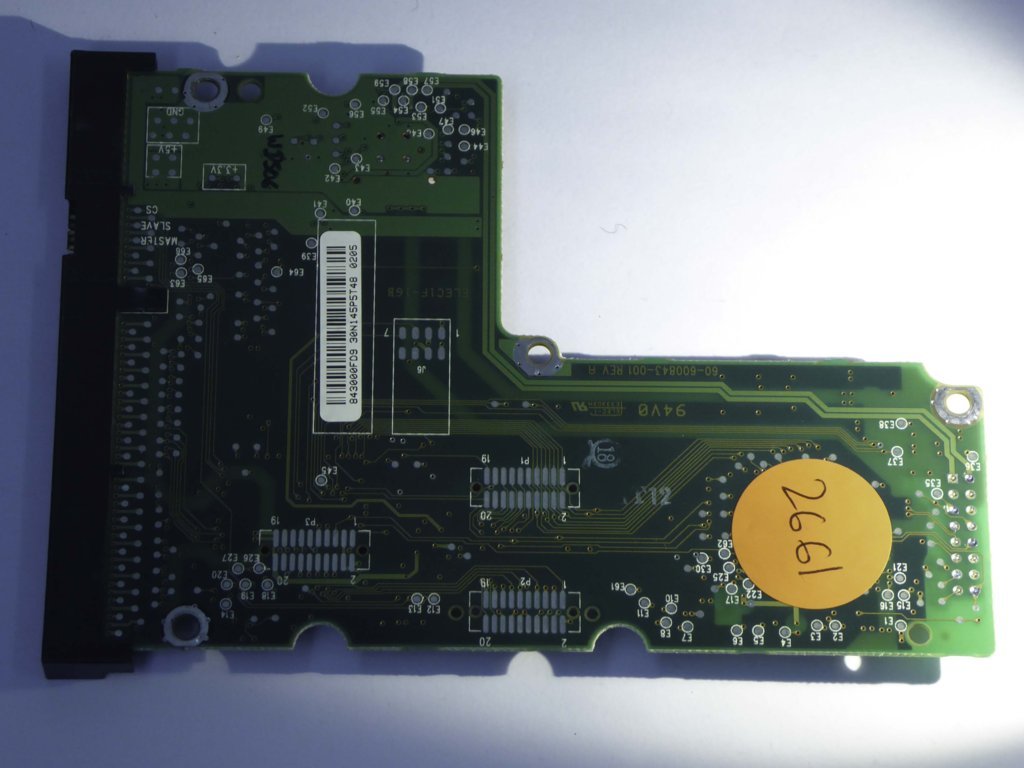 Western Digital WD136AA-00AFA0 60-600843-001 REV A  PCB for Sale