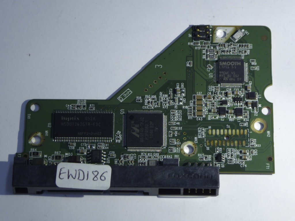 Western Digital WD15EACS-11BHUB0 2060-771698-002 REV A  PCB for Sale