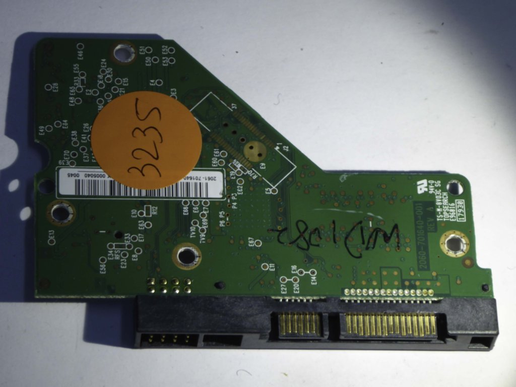 Western Digital WD15EADS-00P8B0 2060-701640-001 REV A  PCB for Sale