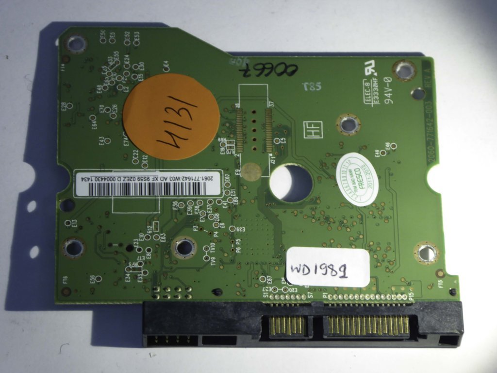 Western Digital WD15EADS-00W4B0 2060-771642-003 REV A  PCB for Sale