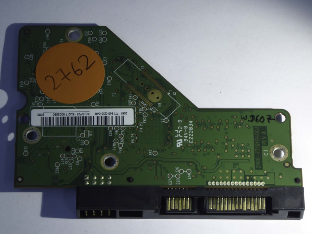 Western Digital WD15EARS-00MVWB0 2060-771640-003 REV A  PCB for Sale