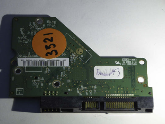 Western Digital WD15EARS-00MVWB0 2060-771698-002 REV P1  PCB for Sale
