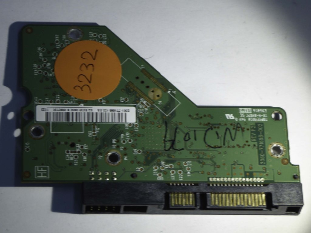 Western Digital WD15EARS-00MVWB0 2060-771698-002 REV P2  PCB for Sale