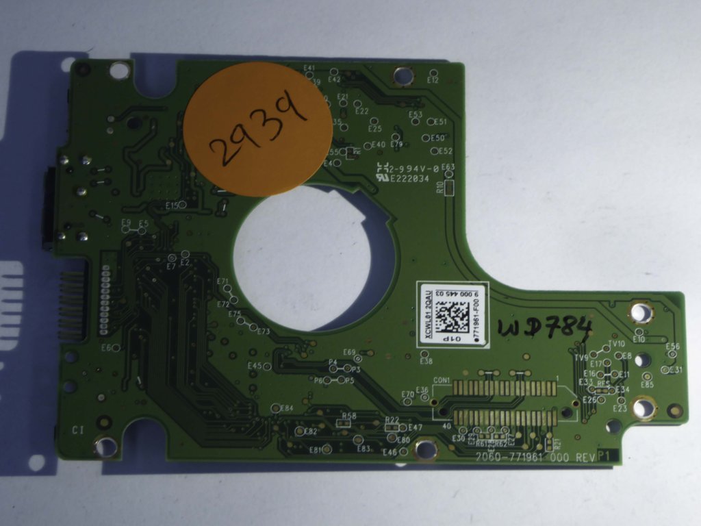 Western Digital WD15NMVW-11AV3S0 2060-771961-000 REV P1  PCB for Sale