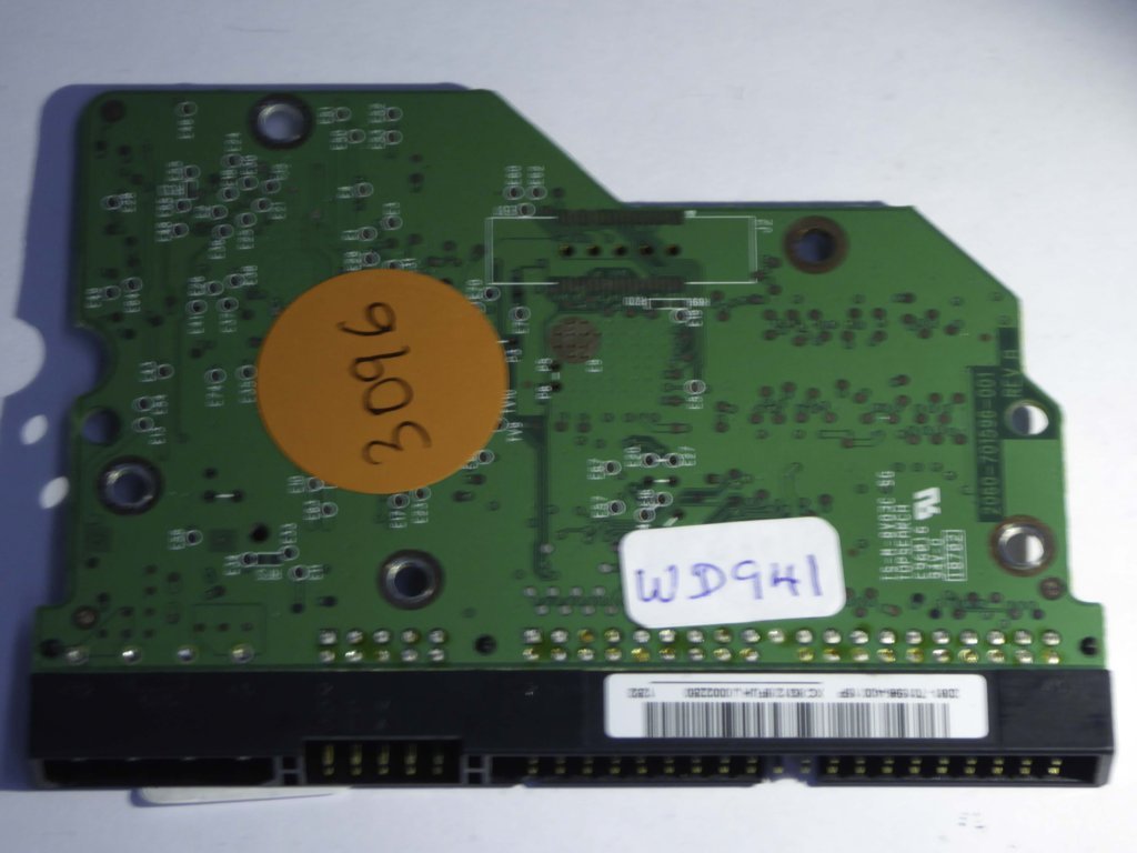Western Digital WD1600AAJB-00J3A0 2060-701596-001 REV A  PCB for Sale